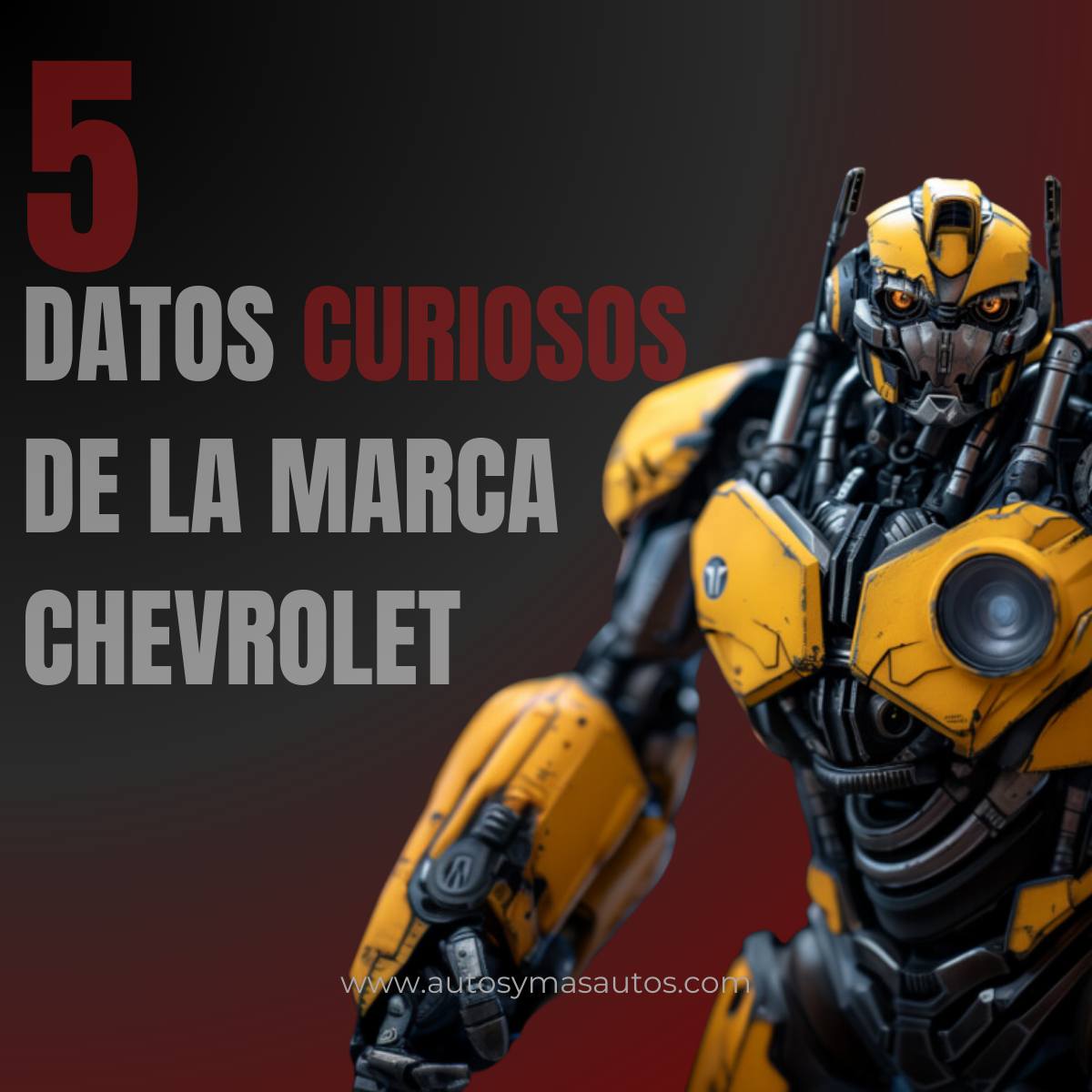 ¿Conocías estos datos curiosos sobre la marca de autos Chevrolet? 🤗