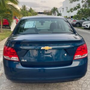 Autos seminuevos Cancun Chevrolet aveo 2021 azul